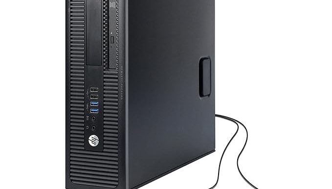 HP ProDesk 600 G1 SFF Slim Business Desktop Computer, Intel i5-4570 up to 3.60 GHz, DVD, USB 3.0, Windows 11 Pro 64 Bit (Renewed) (8GB RAM | 500GB HDD) (Renewed)