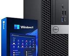 Dell Windows 11 Desktop Computer OptiPlex 5060 | Intel Core i5-8500 Six Core (4.3GHz Turbo) | 16GB DDR4 RAM | 500GB SSD Solid State + 1TB HDD | WiFi + Bluetooth | Home or Office PC (Renewed)