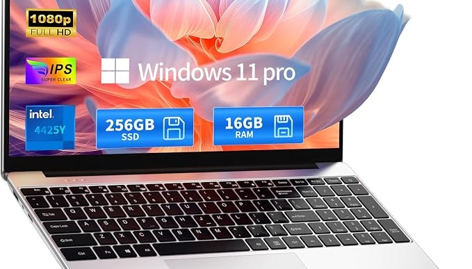 2026 Window 11 Pro Traditional Laptop Computer, 16GB RAM 256GB SSD for Business Student School College, 15.6″ FHD IPS Display, Lightweight Portable, 4H Battery, 3.5 lbs
