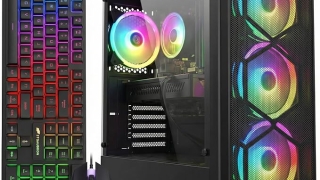 STGAubron Gaming PC Desktop,Core I7,RX 580 8G,16G RAM,512G SSD